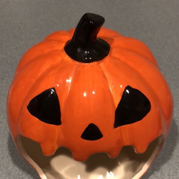 Open Mouth Jack-O-Lantern Candy Container - Picture 2 of 12
